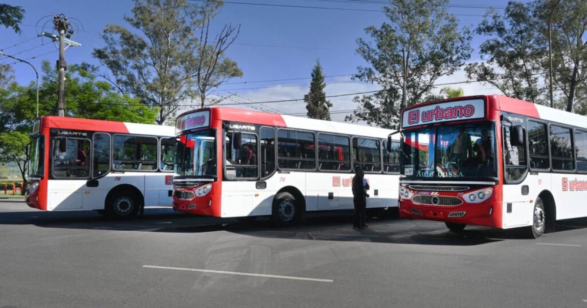 Sube el boleto del transporte en San Salvador de Jujuy