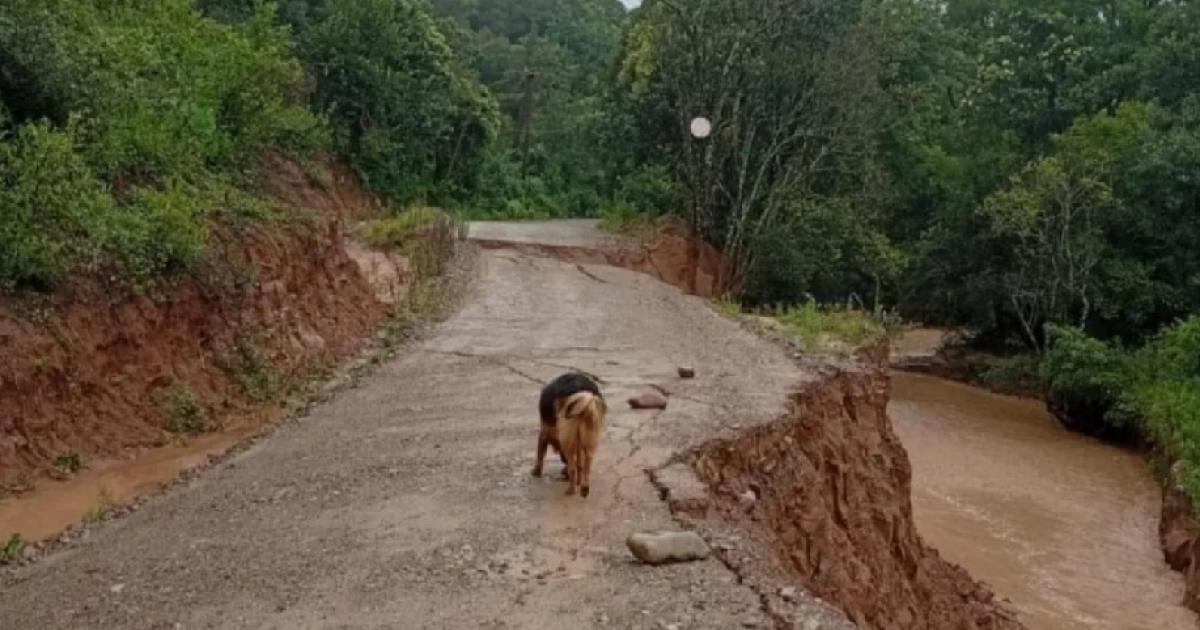 Lluvias- deslave de cerros rescatan a una mujer y prosigue el alerta amarilla 