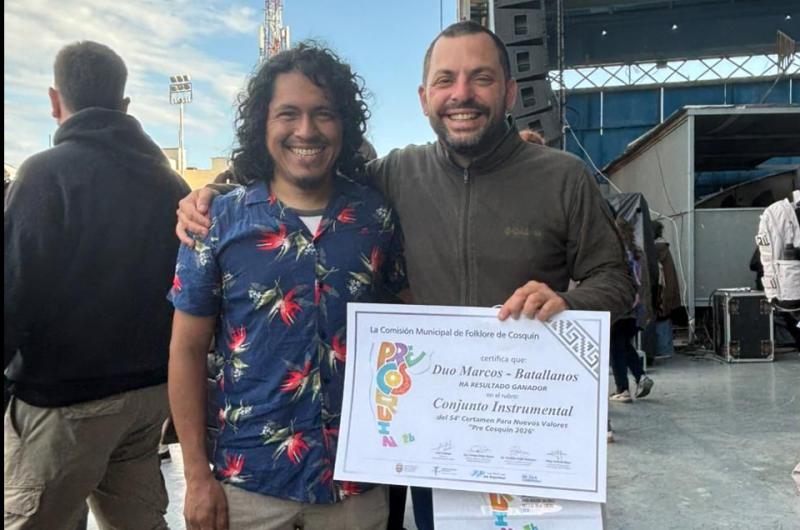 Duacuteo Marcos Batallanos ganoacute como conjunto instrumental