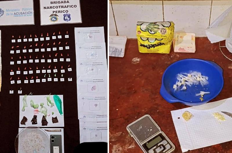 Secuestros de droga y detenidos en golpe contra el narcomenudeo