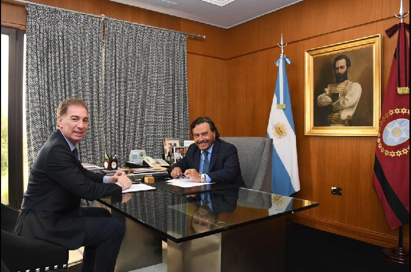 Saacuteenz pidioacute a Santilli maacutes certezas sobre las obras de infraestructura para Salta
