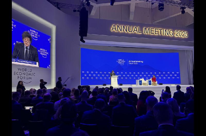 Javier Milei habla en Davos- horario y coacutemo ver en vivo el discurso ante el Foro Econoacutemico