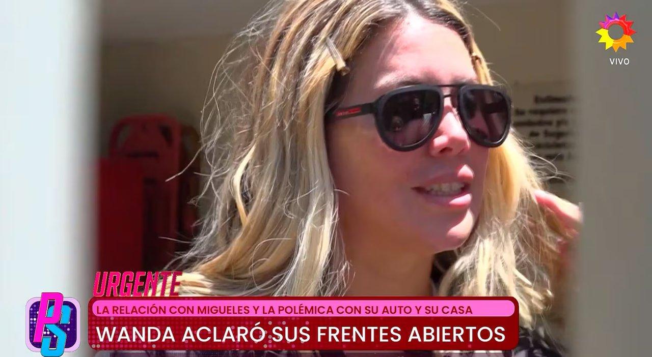 Wanda Nara sobre Migueles- ldquoMe van a ver con eacutel muchas veces