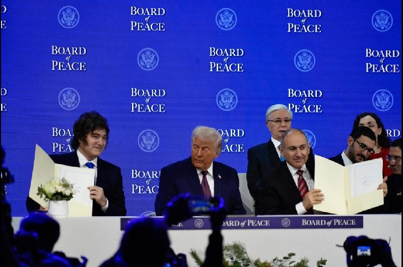 En Davos Milei respaldoacute a Trump e intercambioacute palabras con Marco Rubio