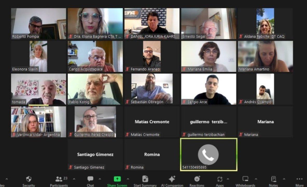 Las dos CTA rechazaron la reforma laboral de Milei en el Foro de Defensa del Derecho del Trabajo