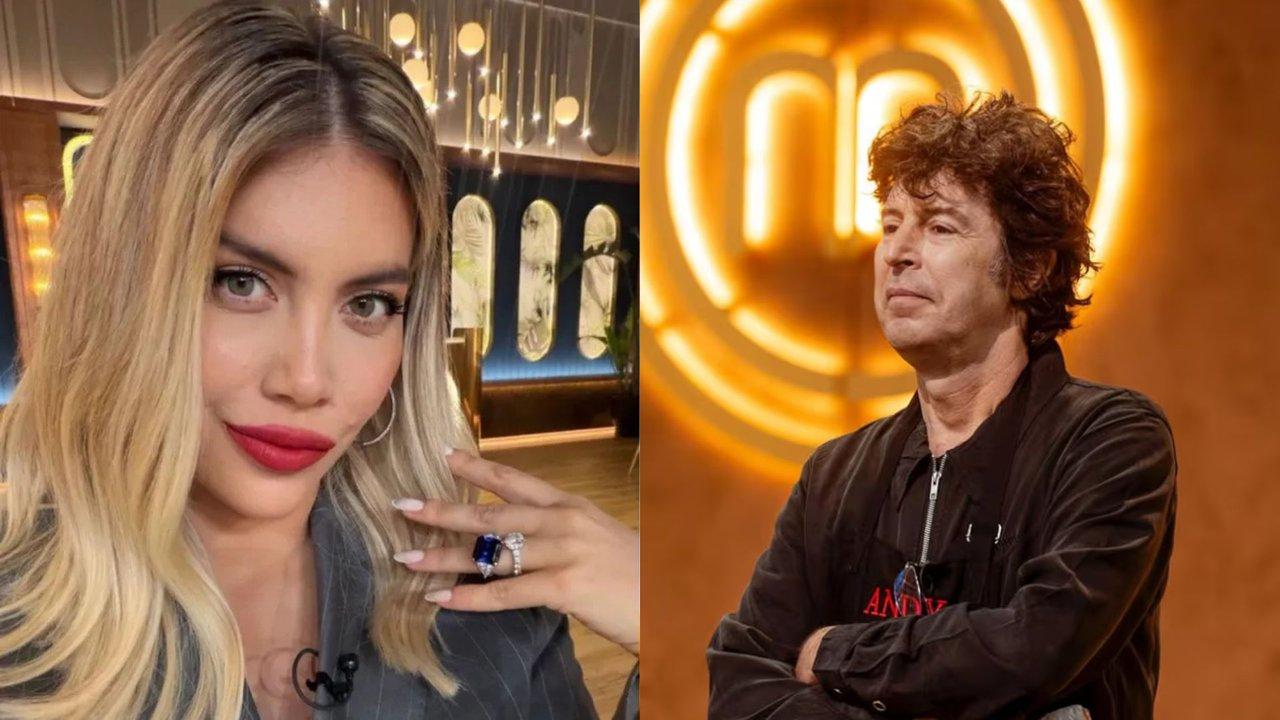 Wanda Nara en modo soltera- intentoacute besar a Andy Chango