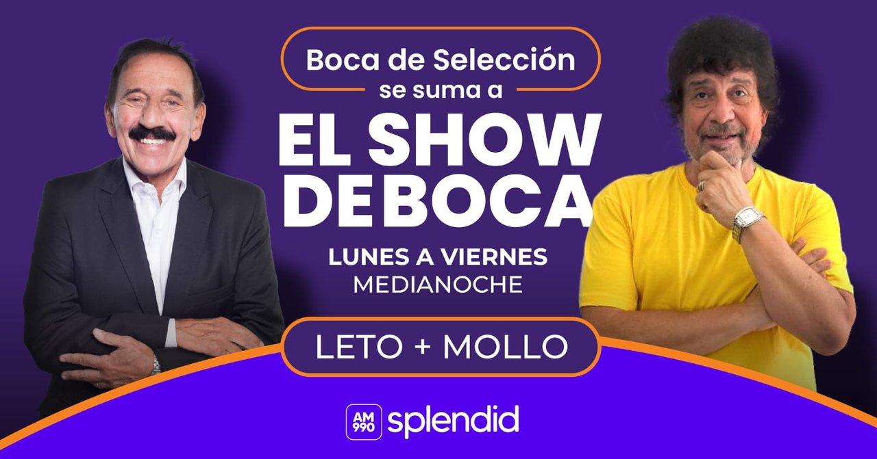 Mollo y Leto regresan a la radio tras dos deacutecadas para relatar a Boca
