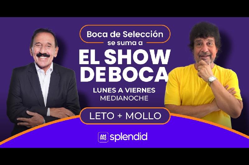 Mollo y Leto regresan a la radio tras dos deacutecadas para relatar a Boca
