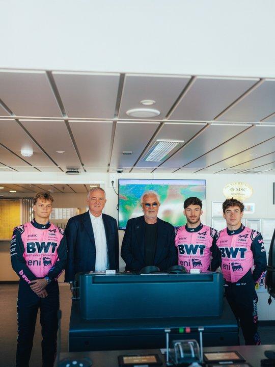 Briatore habloacute del ldquocambio de pilotordquo en Alpine y llevoacute calma por Colapinto