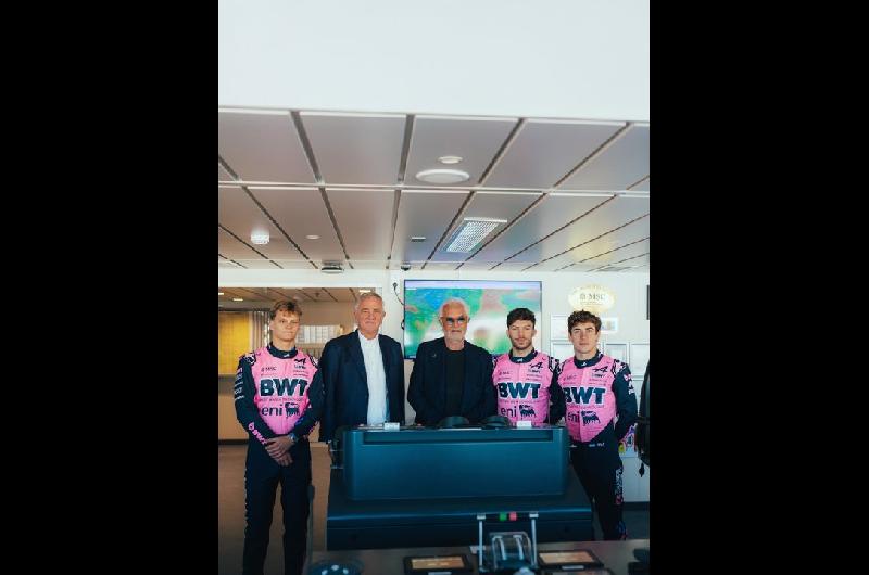 Briatore habloacute del ldquocambio de pilotordquo en Alpine y llevoacute calma por Colapinto