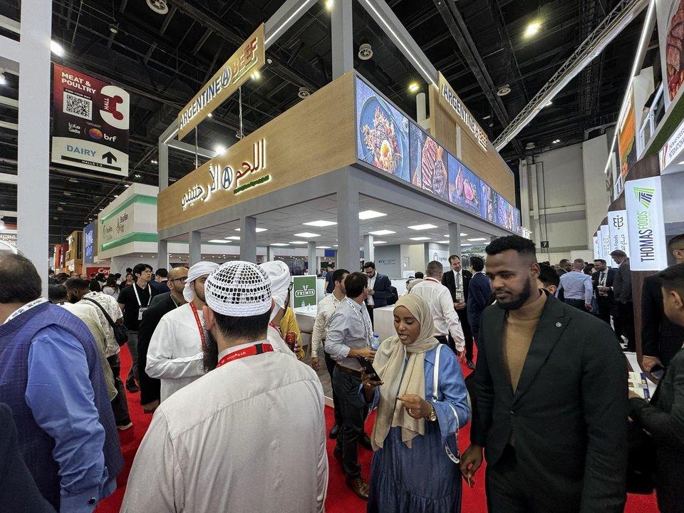 La carne argentina llega a la feria maacutes importante del mundo aacuterabe en Dubai