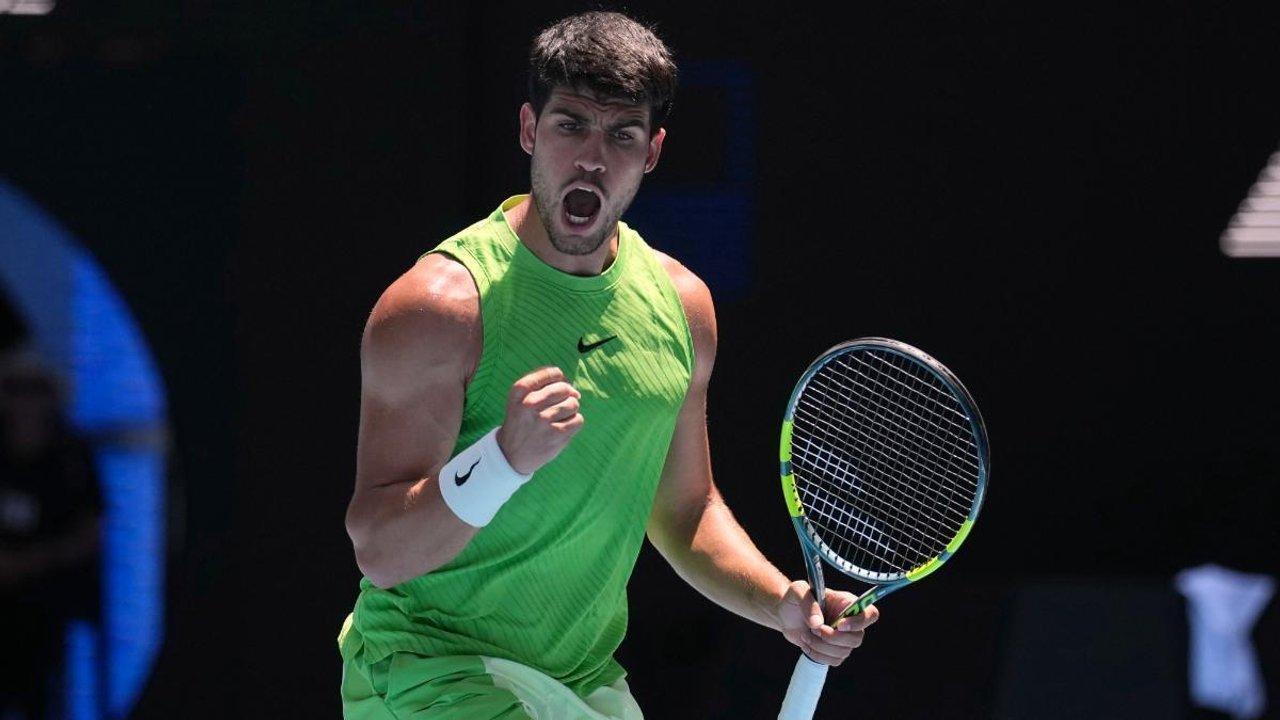 Alcaraz derrotoacute a Tommy Paul y sigue a paso firme en el Australian Open