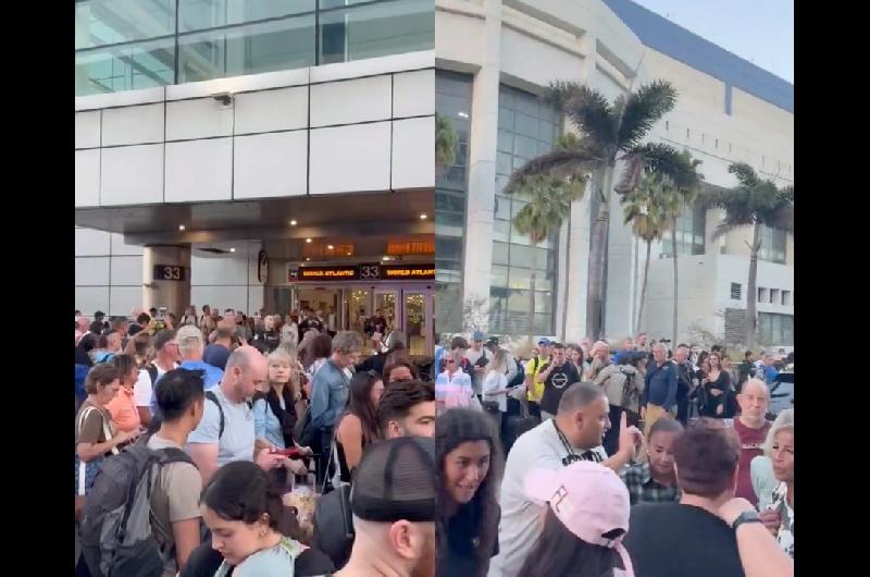 Caos en Aeropuerto de Miami- evacuacioacuten masiva por objeto sospechoso y cientos de vuelos demorados