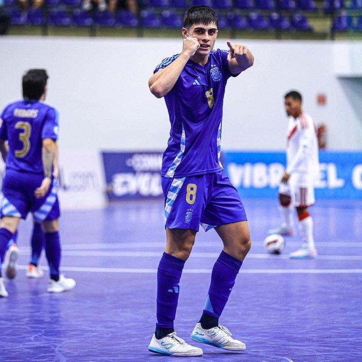 Copa Ameacuterica de Futsal- Argentina goleoacute a Peruacute en su debut