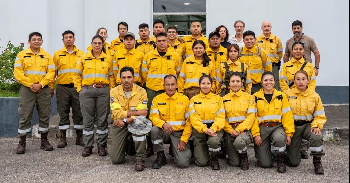 Destacan vocacioacuten de los brigadistas jujentildeos