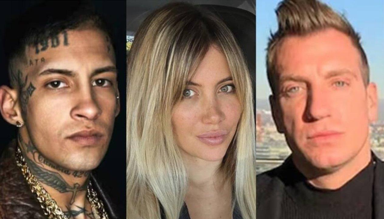 Wanda Nara habloacute en vivo con Maxi Loacutepez y L-Gante- Soy el amor en la vida de los dos