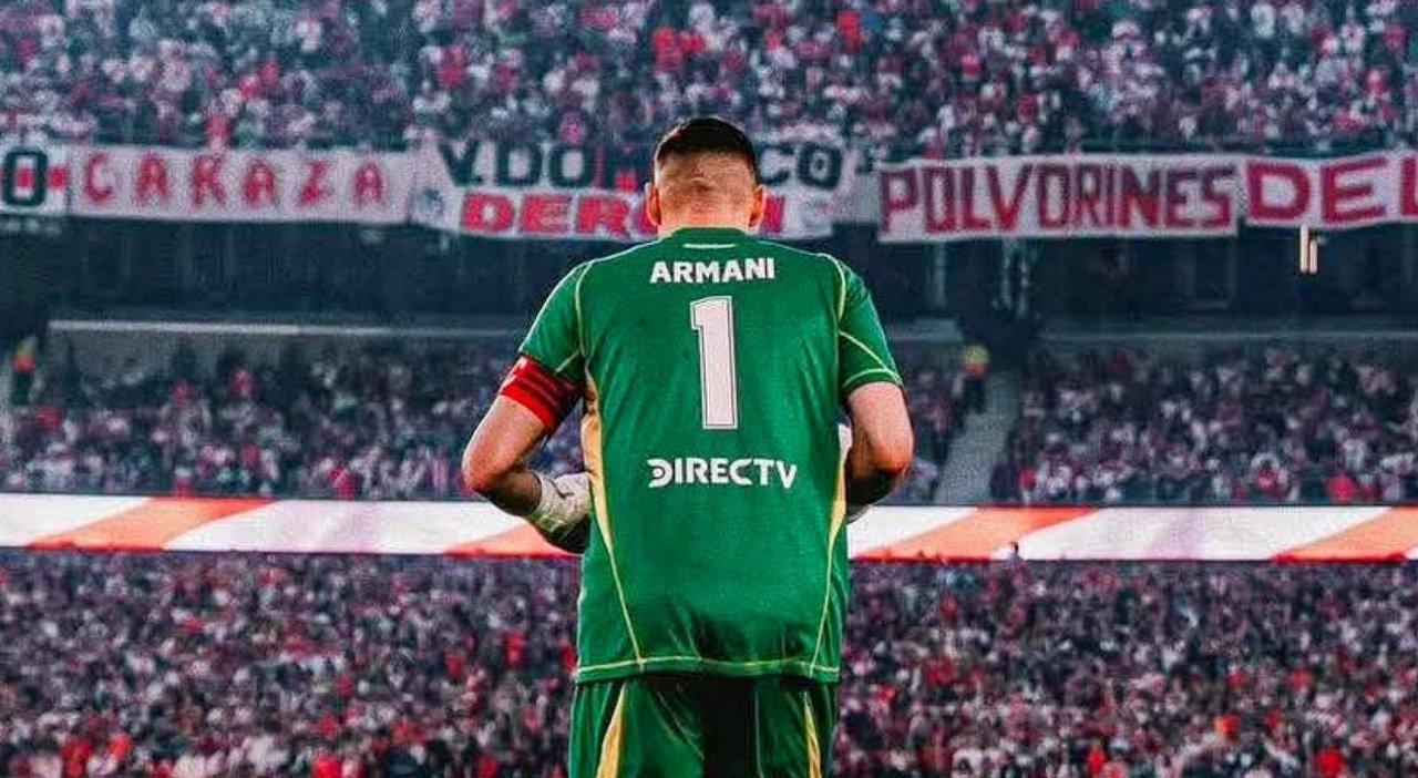 River- Armani volvioacute a sufrir una molestia y no juega ante Gimnasia