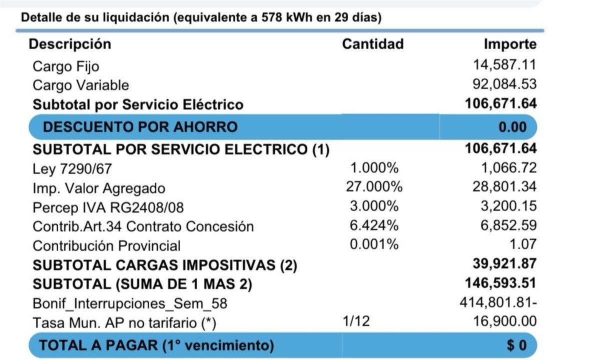 Cortes de luz- un usuario logroacute un reintegro de 400000 en su factura y reveloacute coacutemo hacer el traacutemite ante el ENRE