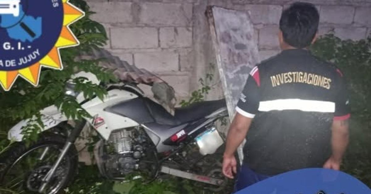 Recuperan motos robadas y hay detenidos