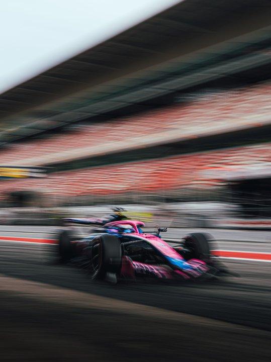 Colapinto destacoacute el salto de Alpine tras los test de Barcelona