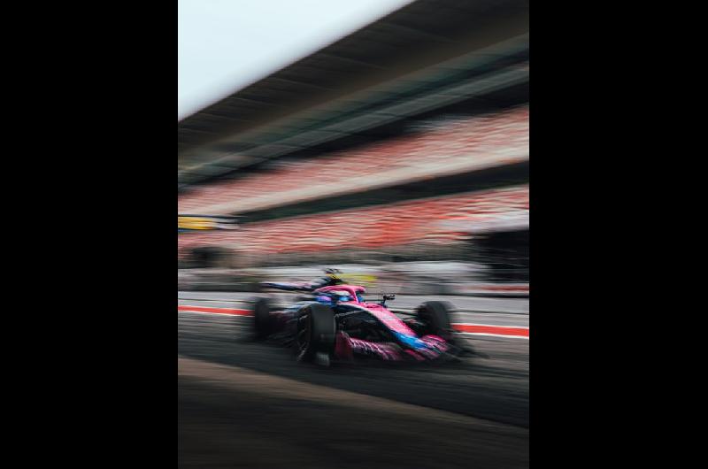 Colapinto destacoacute el salto de Alpine tras los test de Barcelona