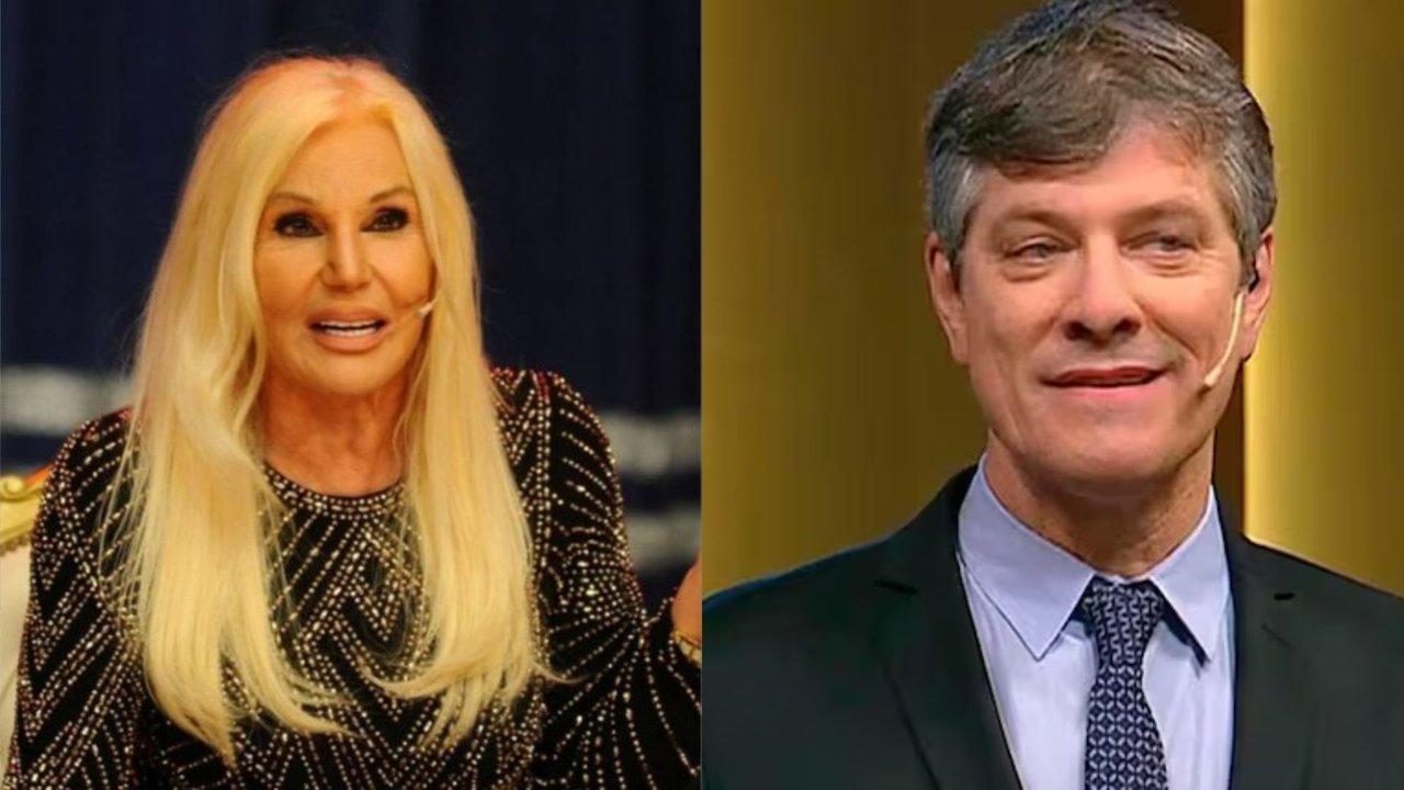 El iroacutenico saludo de Mario Pergolini a Susana Gimeacutenez- ldquoFue mi culpardquo