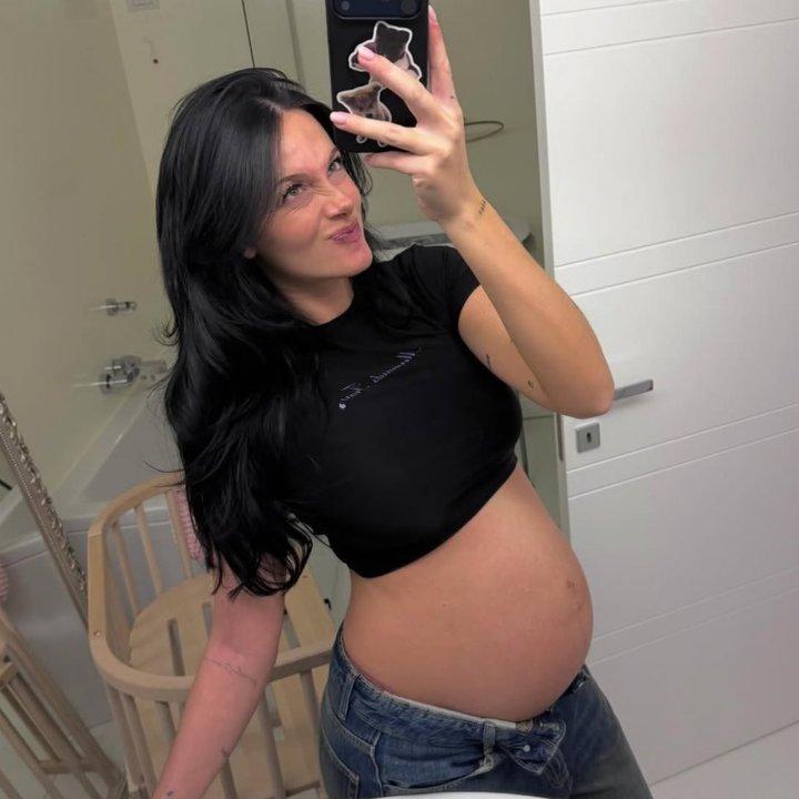 Oriana Sabatini en la recta final de su embarazo- ldquoQuiero tener parto natural