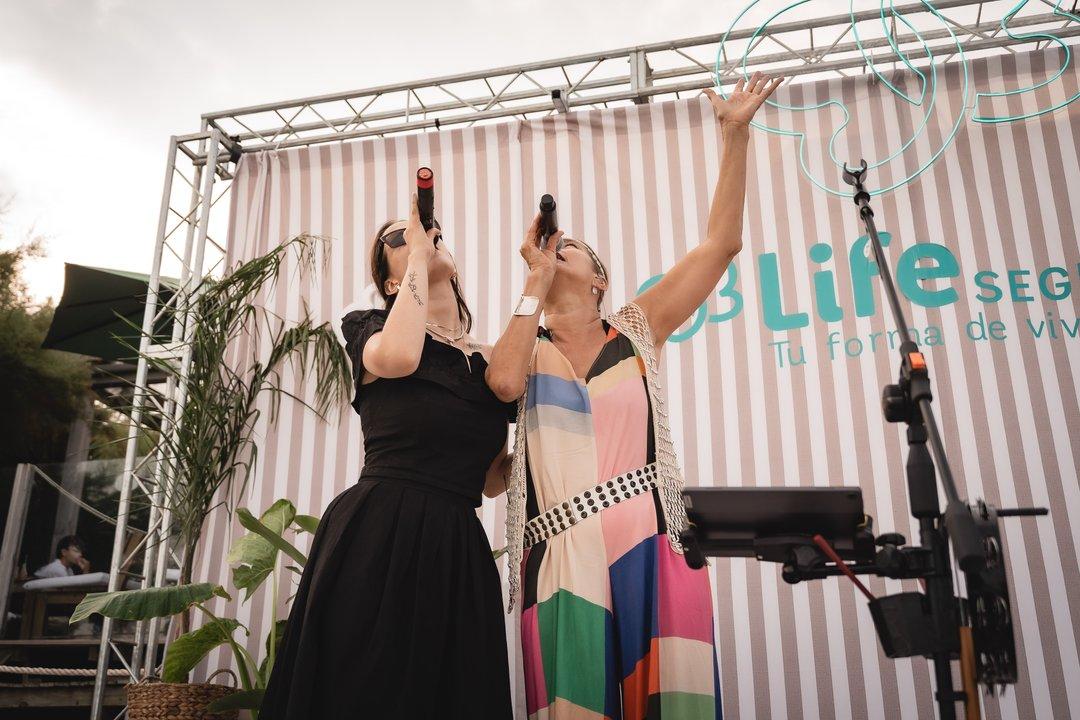 Life Seguros - Sesiones en el Mar- Hilda Lizarazu y Miacutea Folino