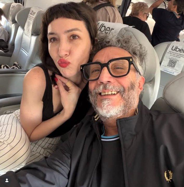 Sofiacutea Gala y Fito Paacuteez compartieron su primer posteo juntos