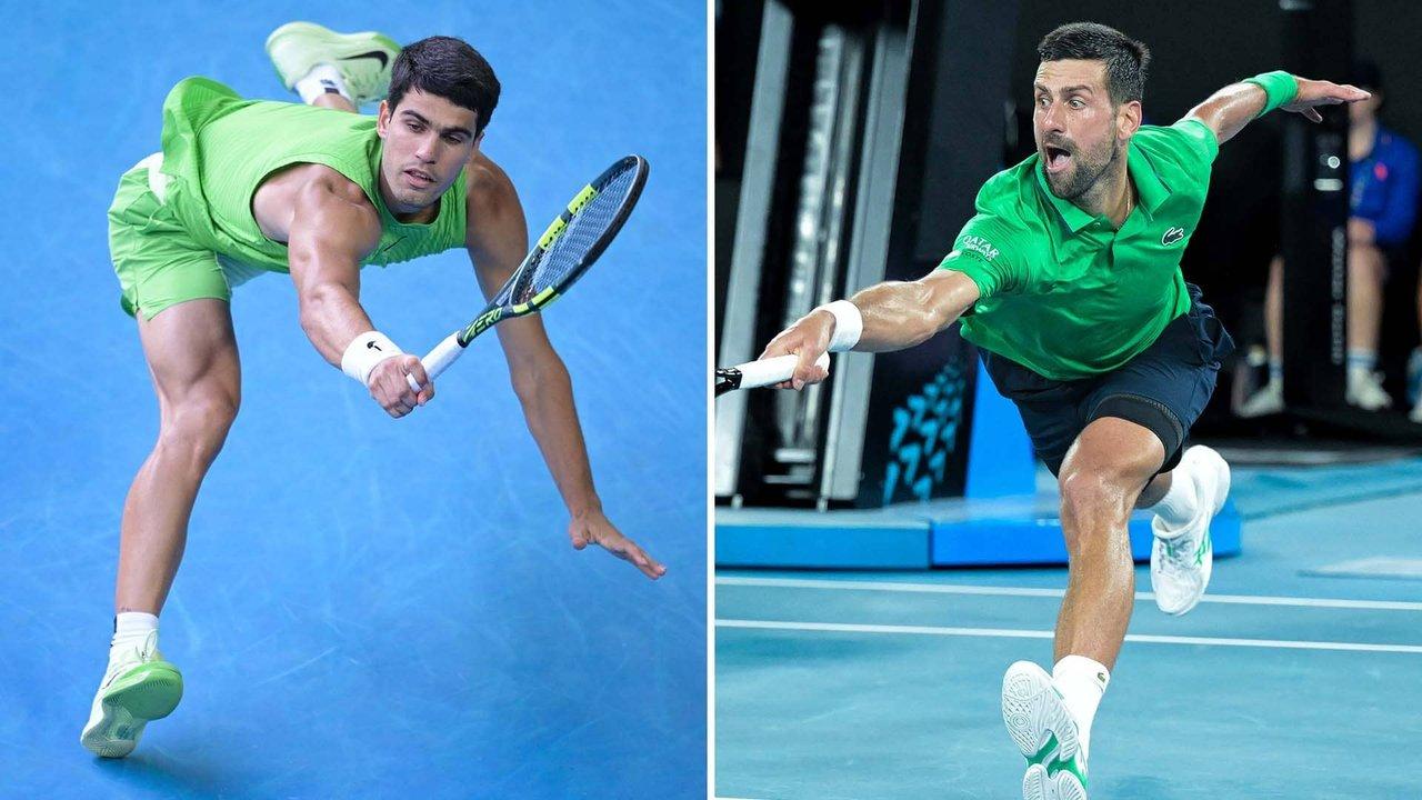 Abierto de Australia- Alcaraz y Djokovic se enfrentan en una final que seraacute histoacuterica