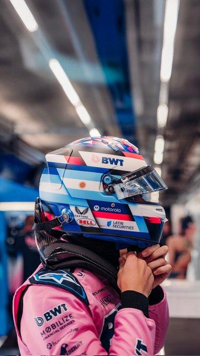 Colapinto se subioacute a un kartcross sobre la nieve tras los test de Foacutermula 1