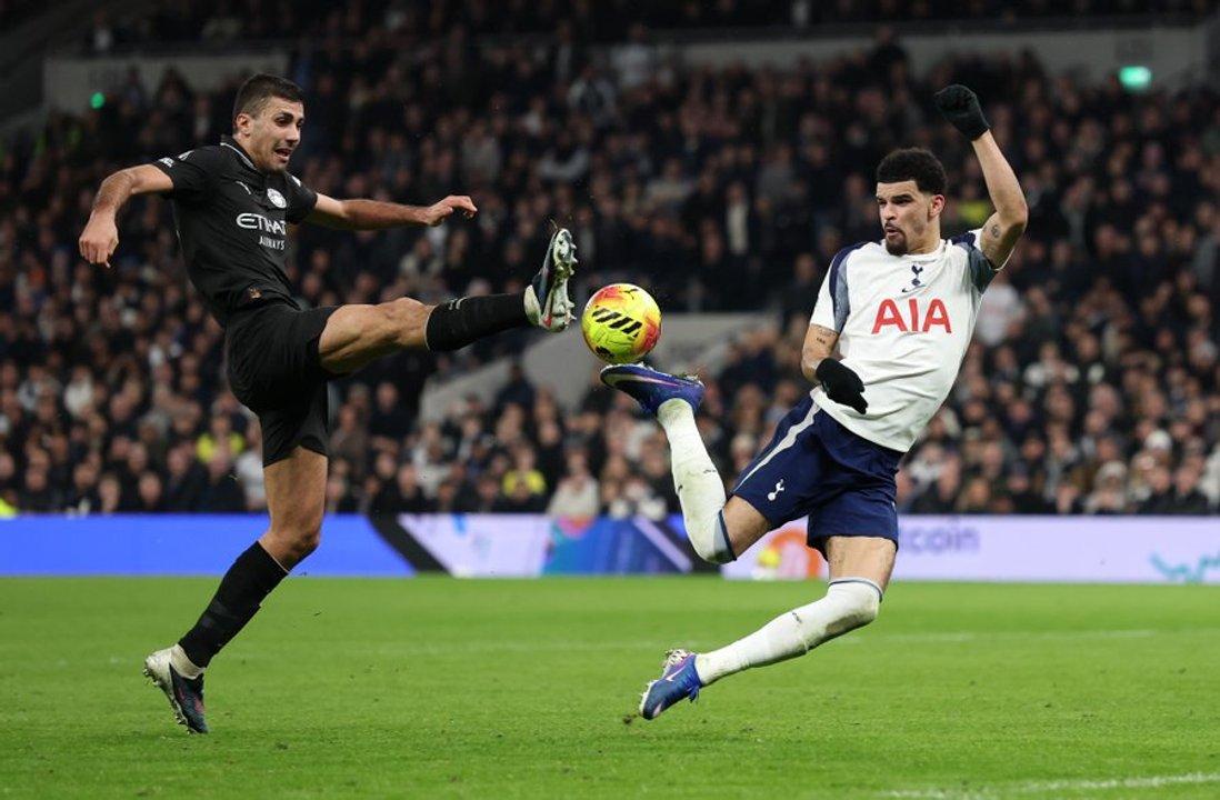 Premier League- Tottenham se recuperoacute y rescatoacute en un empate ante Manchester City