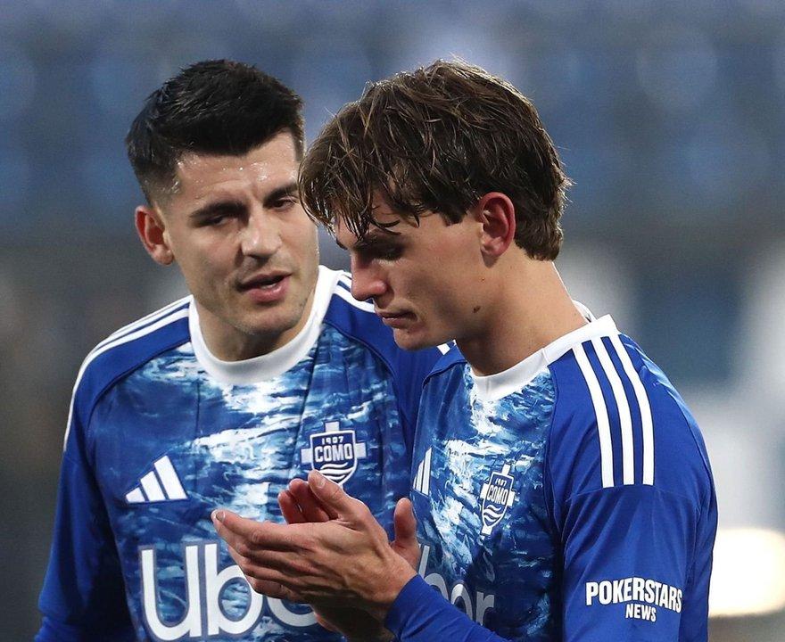 VIDEO- Nico Paz rompioacute en llanto tras fallar un penal decisivo ante Atalanta