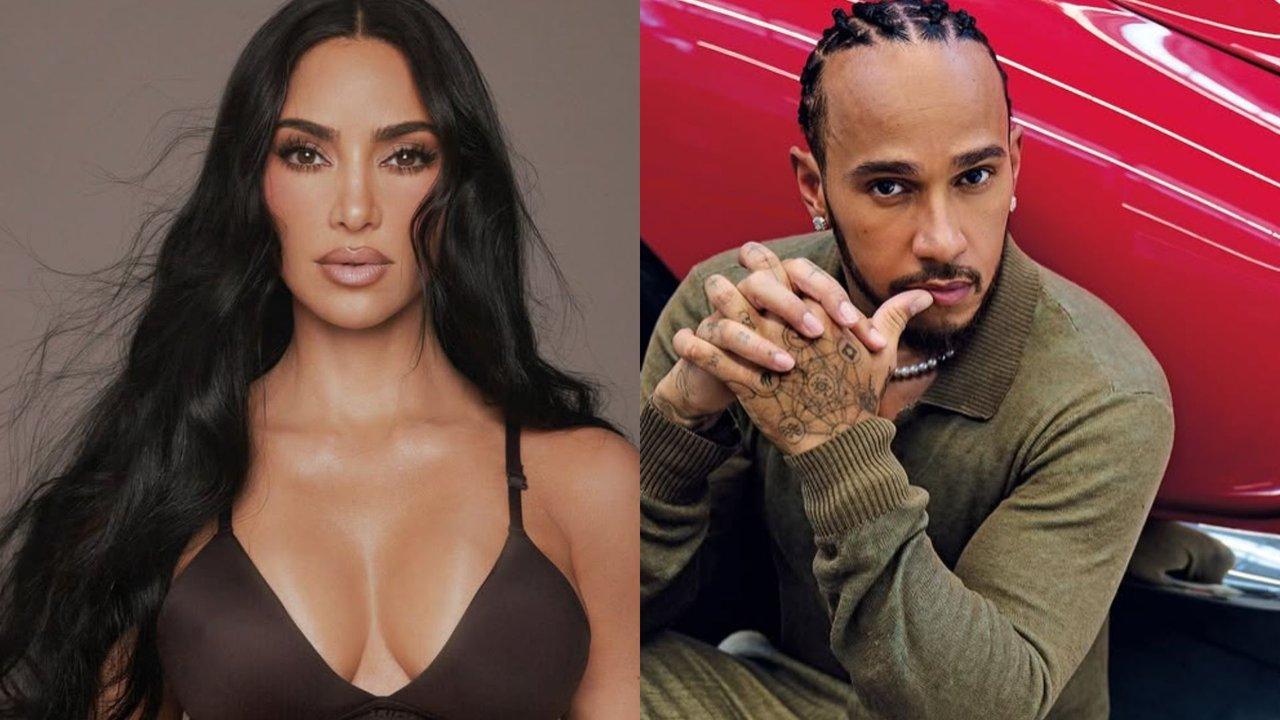 Captaron a Kim Kardashian y Lewis Hamilton en una escapada romaacutentica
