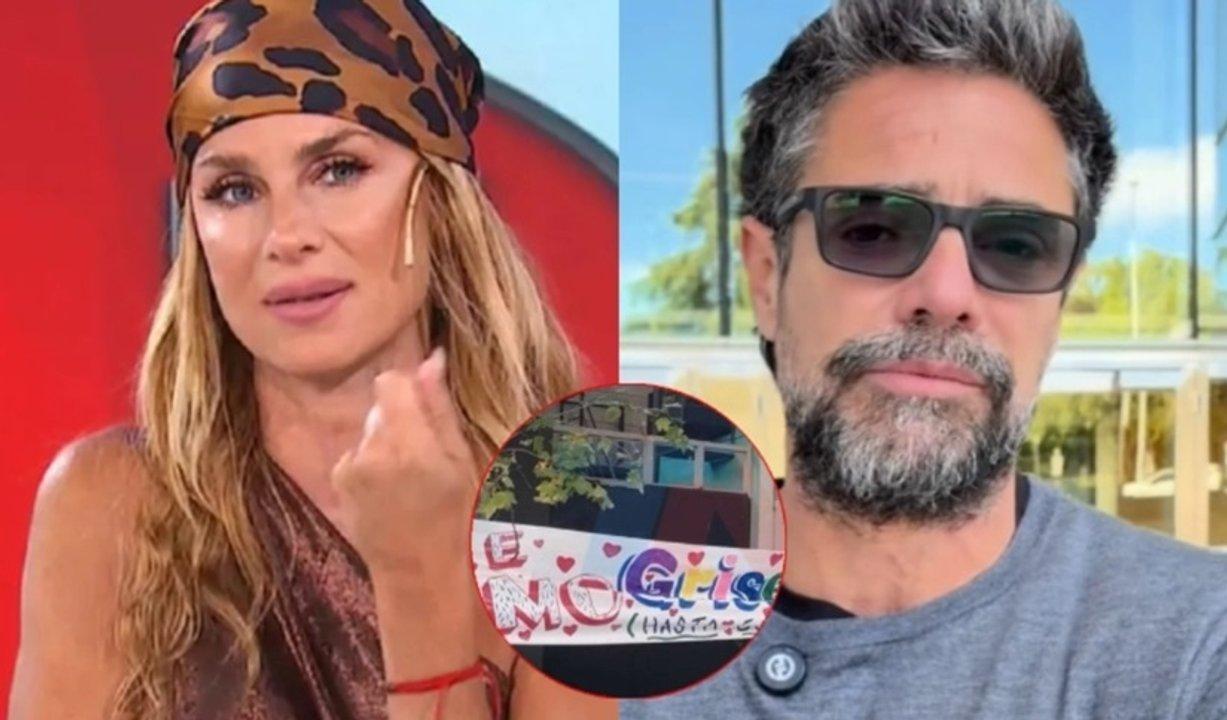 La filosa reaccioacuten de Sabrina Rojas al pasacalles de Luciano Castro