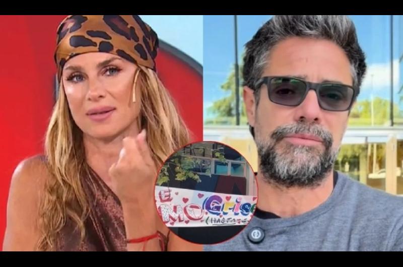 La filosa reaccioacuten de Sabrina Rojas al pasacalles de Luciano Castro