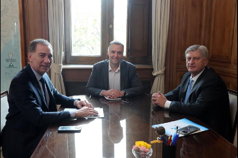 Sergio Ziliotto visita Casa Rosada y se reuacutene con Diego Santilli y Manuel Adorni
