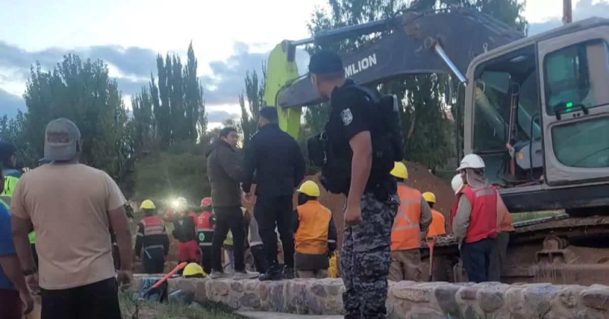 Accidente fatal en Humahuaca- un obrero murioacute tras un desmoronamiento de tierra