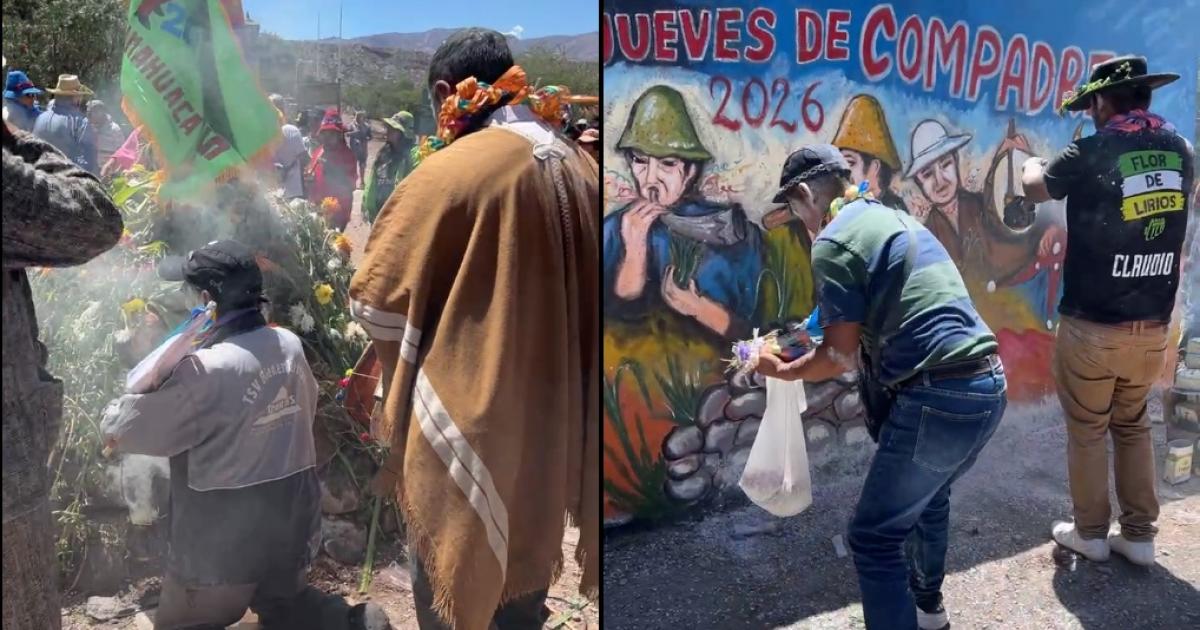 Jueves de Compadre a pleno en el marco del Alborozo Humahuaquentildeo