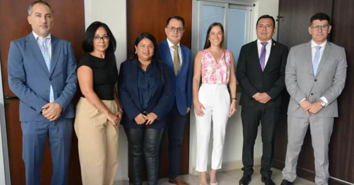 Visita de jueces de la Suprema Corte de Justicia al Centro Judicial de Perico