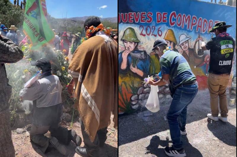 Jueves de Compadre a pleno en el marco del Alborozo Humahuaquentildeo