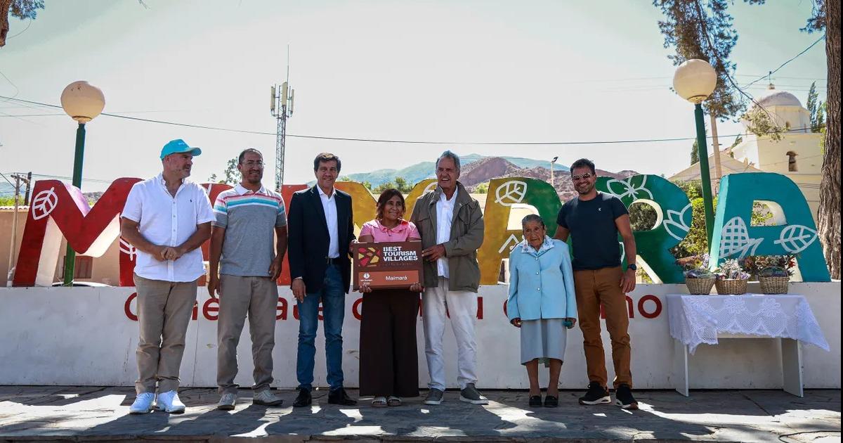 Maimaraacute recibioacute placa de ONU como uno de los pueblos maacutes lindos de mundo