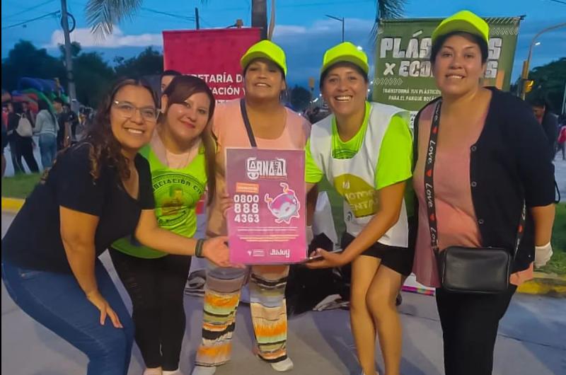 Desplegaron campantildea de prevencioacuten en los corsos capitalinos 2026