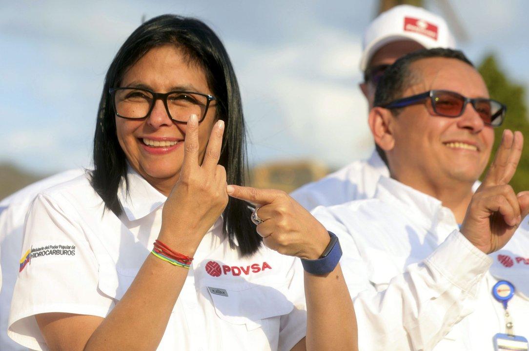 Delcy Rodriacuteguez afirmoacute que fue invitada a los Estados Unidos