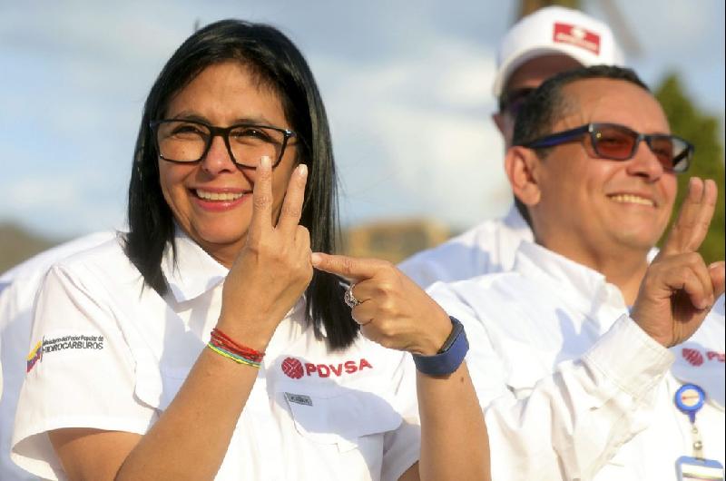 Delcy Rodriacuteguez afirmoacute que fue invitada a los Estados Unidos