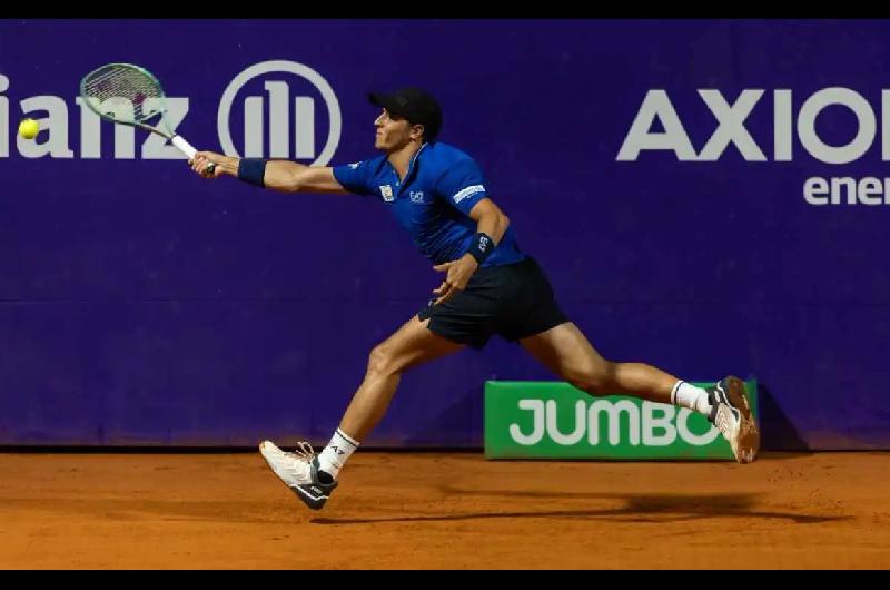 Darderi se impuso con autoridad y clasificoacute a cuartos de final del Argentina Open