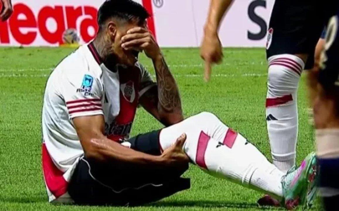 River- el duro diagnoacutestico de la lesioacuten de Juan Carlos Portillo