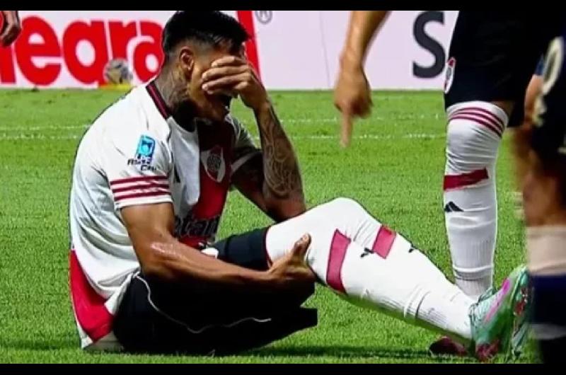 River- el duro diagnoacutestico de la lesioacuten de Juan Carlos Portillo
