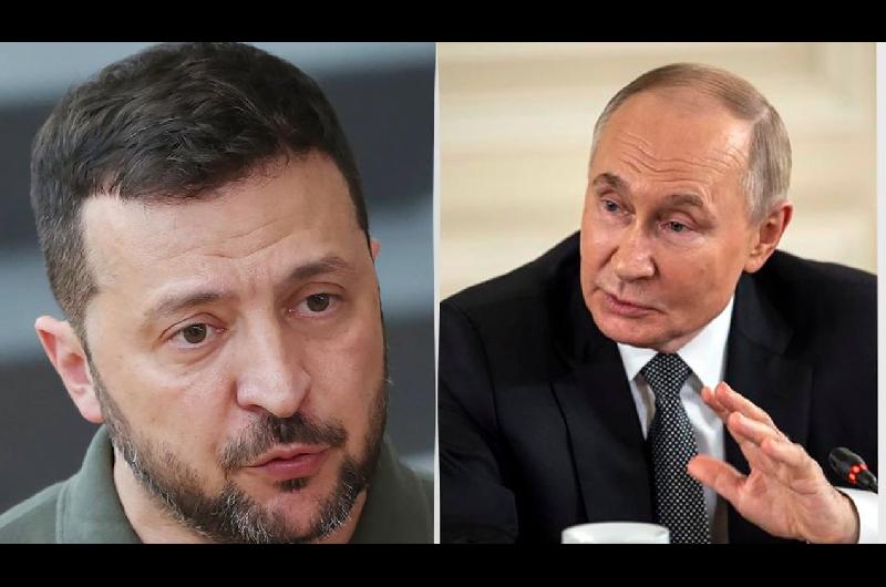 Fuerte criacutetica de Zelenski a Putin- ldquoEs un esclavo de la guerra y no lleva una vida normal