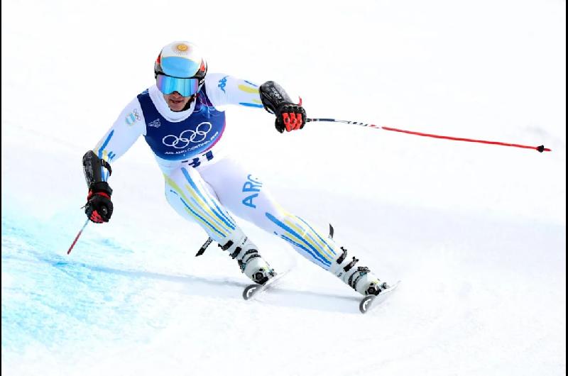 Gravier logroacute el mejor puesto argentino en Suacuteper-G en los Juegos Oliacutempicos de Invierno